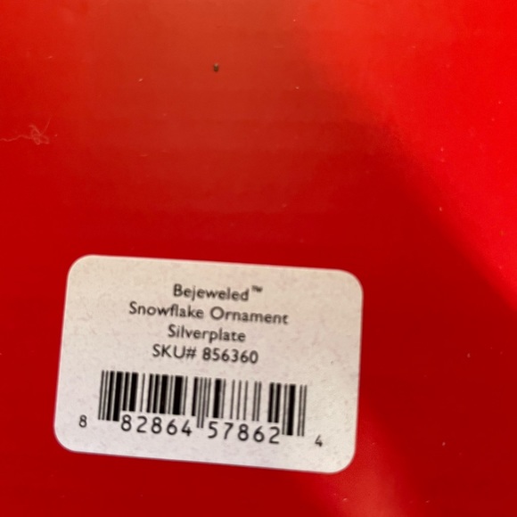 COPY - Lenox six silver plate ornaments - Picture 6 of 8